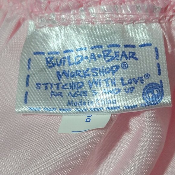 Build a Bear Pink Princess Dress Ballet Flats Tulle Clothes for Plush Animals - Picture 6 of 6